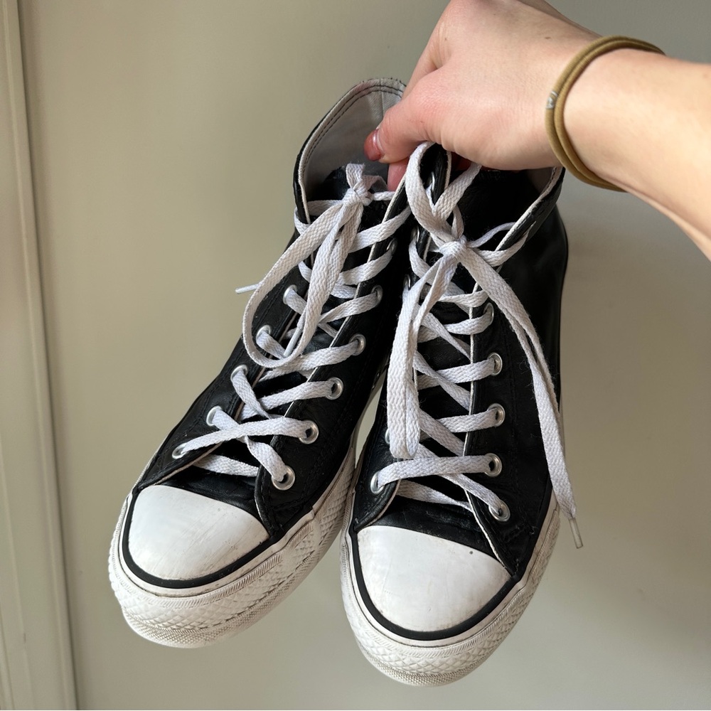 Converse Black High-Top Sneakers